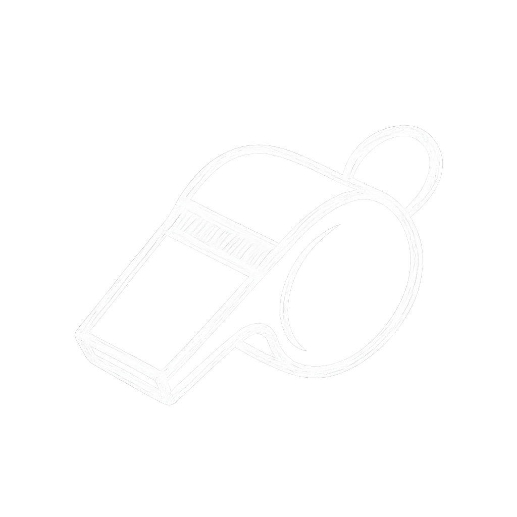 Un sifflet d'arbitre